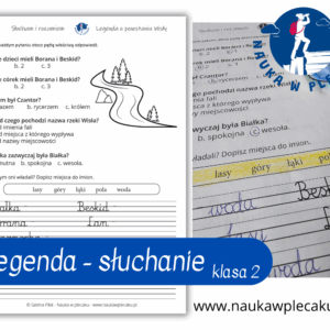 Legenda o powstaniu Wisły - klasa 2