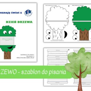Dzień Drzewa - szablony do kreatywnego pisania