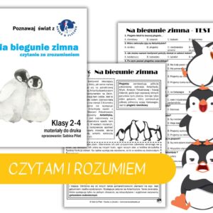 Na biegunie zimna - czytanie ze zrozumieniem