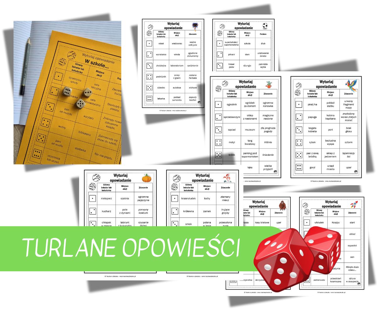 Wyturlaj opowiadanie - materiały do twórczego pisania